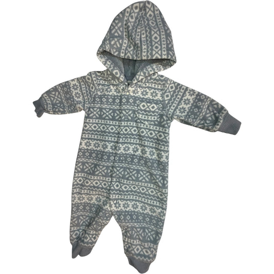 3M Carter's Long-sleeve Christmas Fleece Bundle (3x) GUC