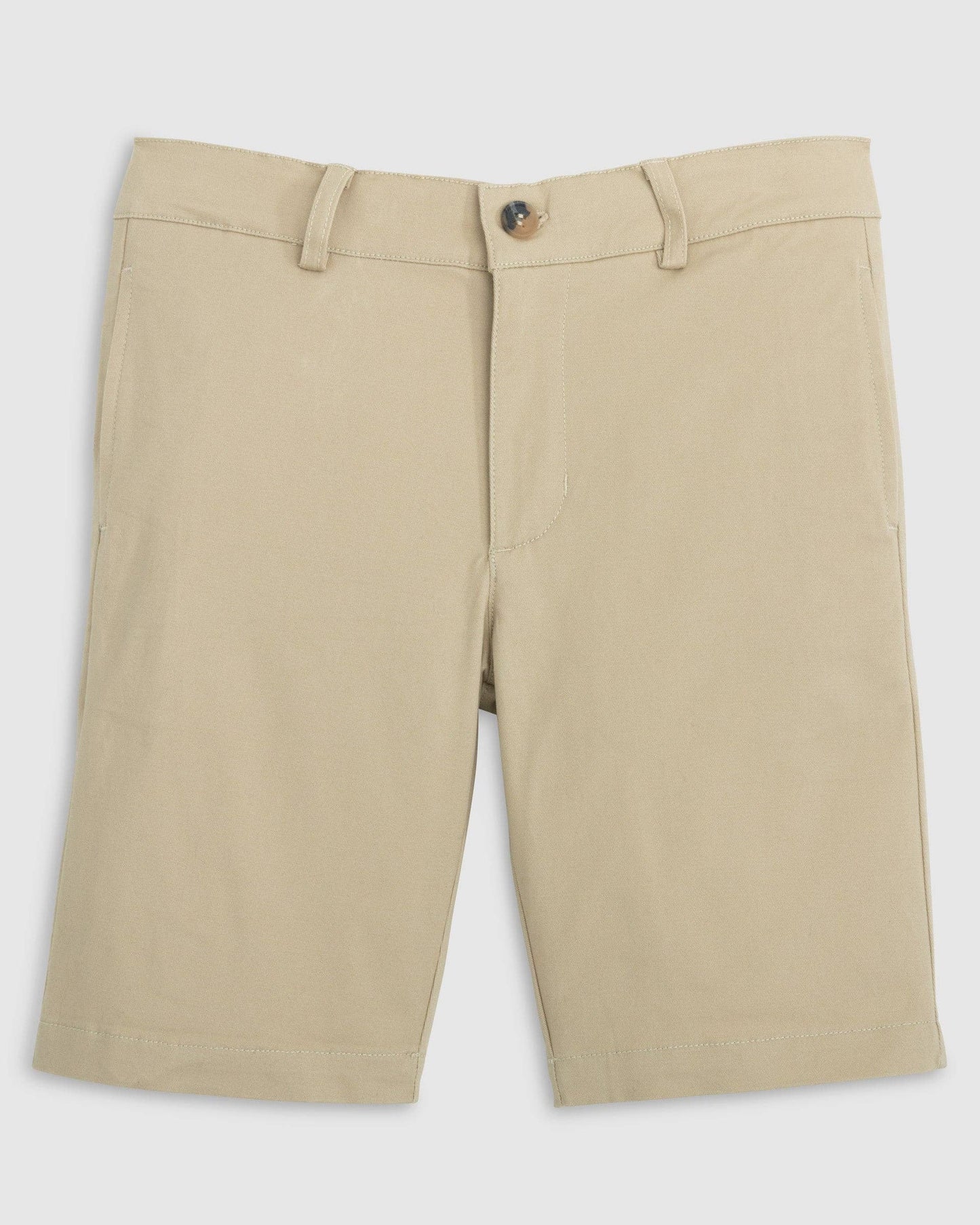 7 | Posh Pickle | Unisex Khaki Flat Front Shorts | NWT