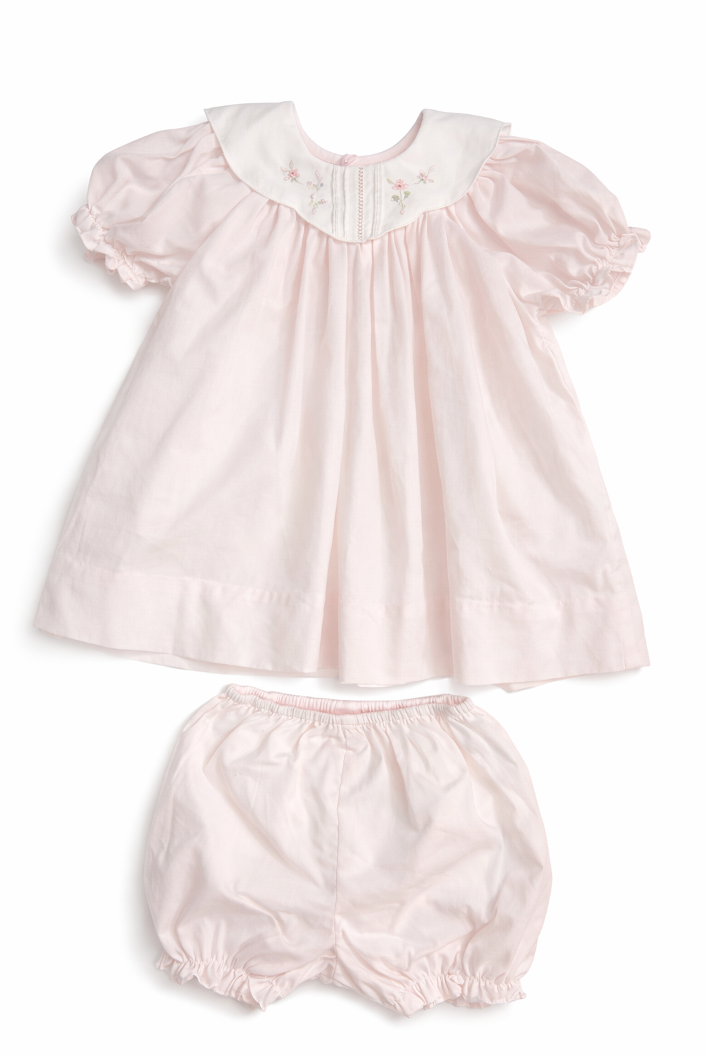 Petit Ami Heirloom Pink Dress with Bloomers size 9M excellent used condition