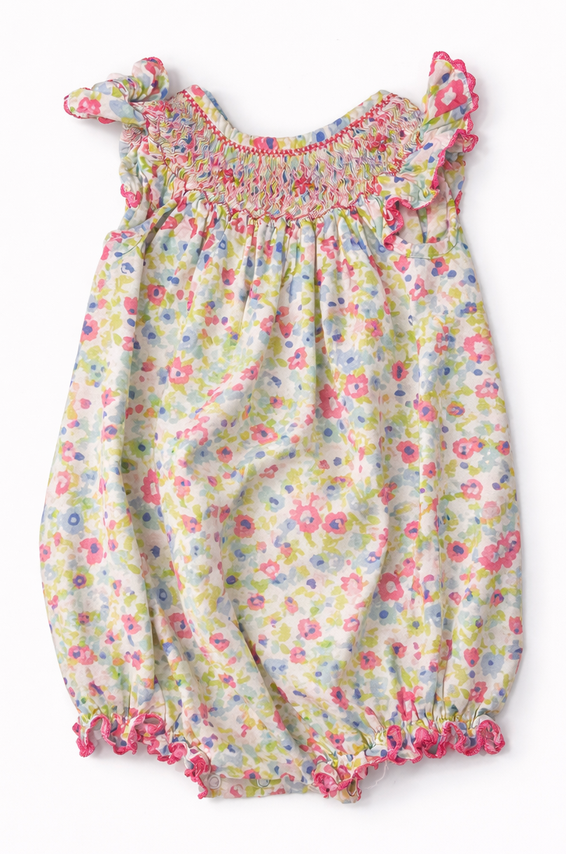 TRUE Multi-colored Floral Bubble size 18M excellent used condition