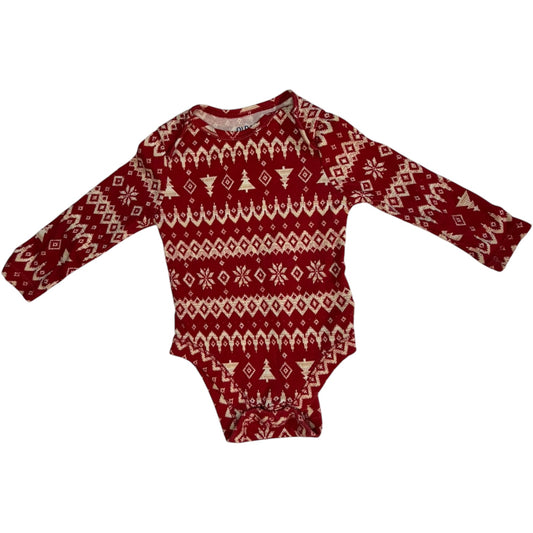 3-6M Holiday Long-sleeve Sleeper Bundle (3x) GUC
