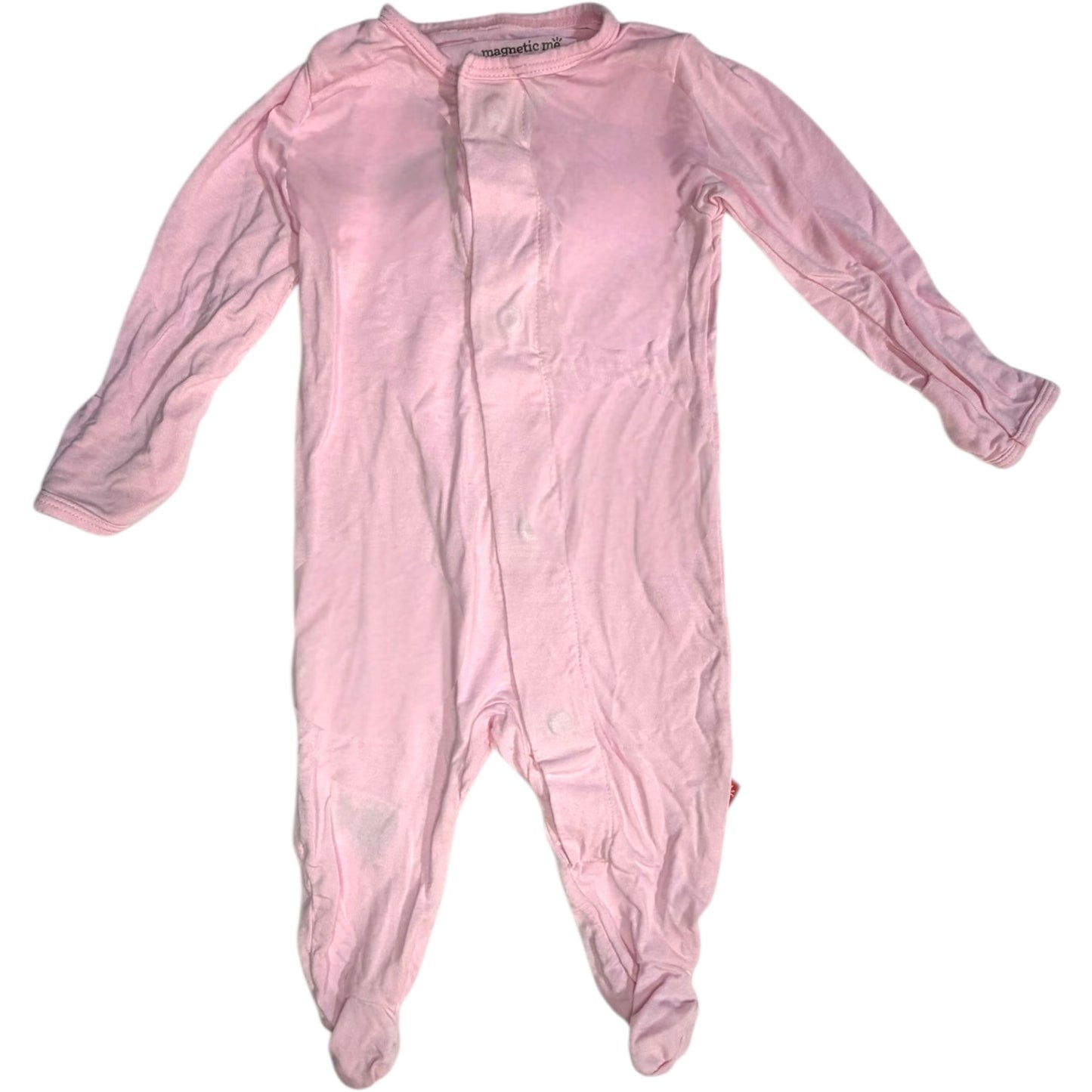 Magnetic Me Light Pink Bamboo Sleeper size 0-3M good used condition