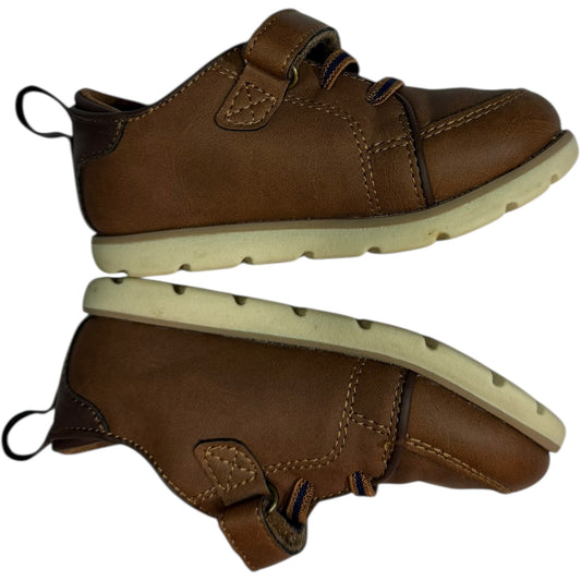 Stride Rite Ethan Boys Brown Dress Shoe size 8M excellent used condition