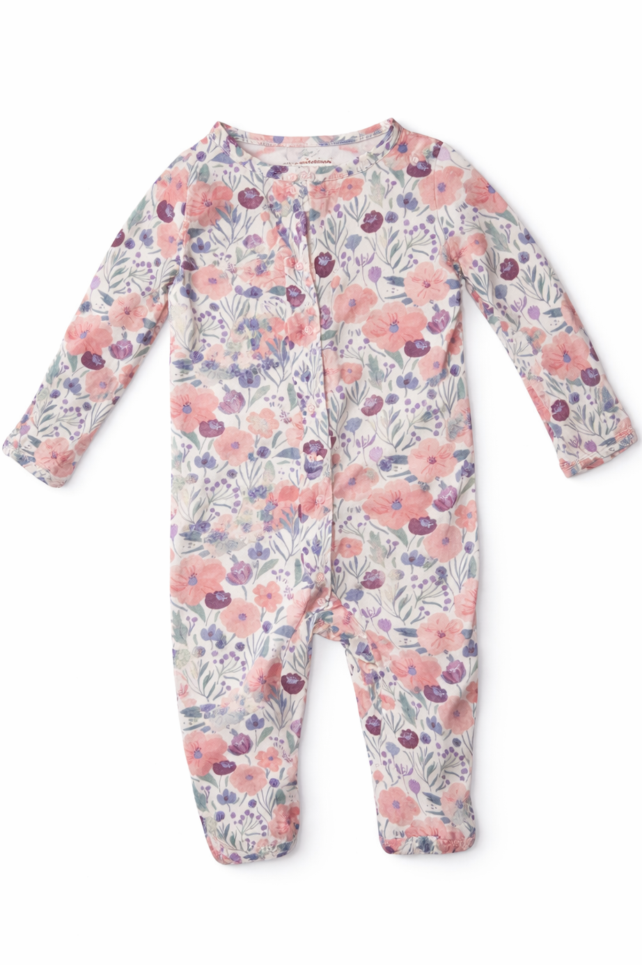 Magnetic Me Pink and Floral Sleeper size 0-3M good used condition