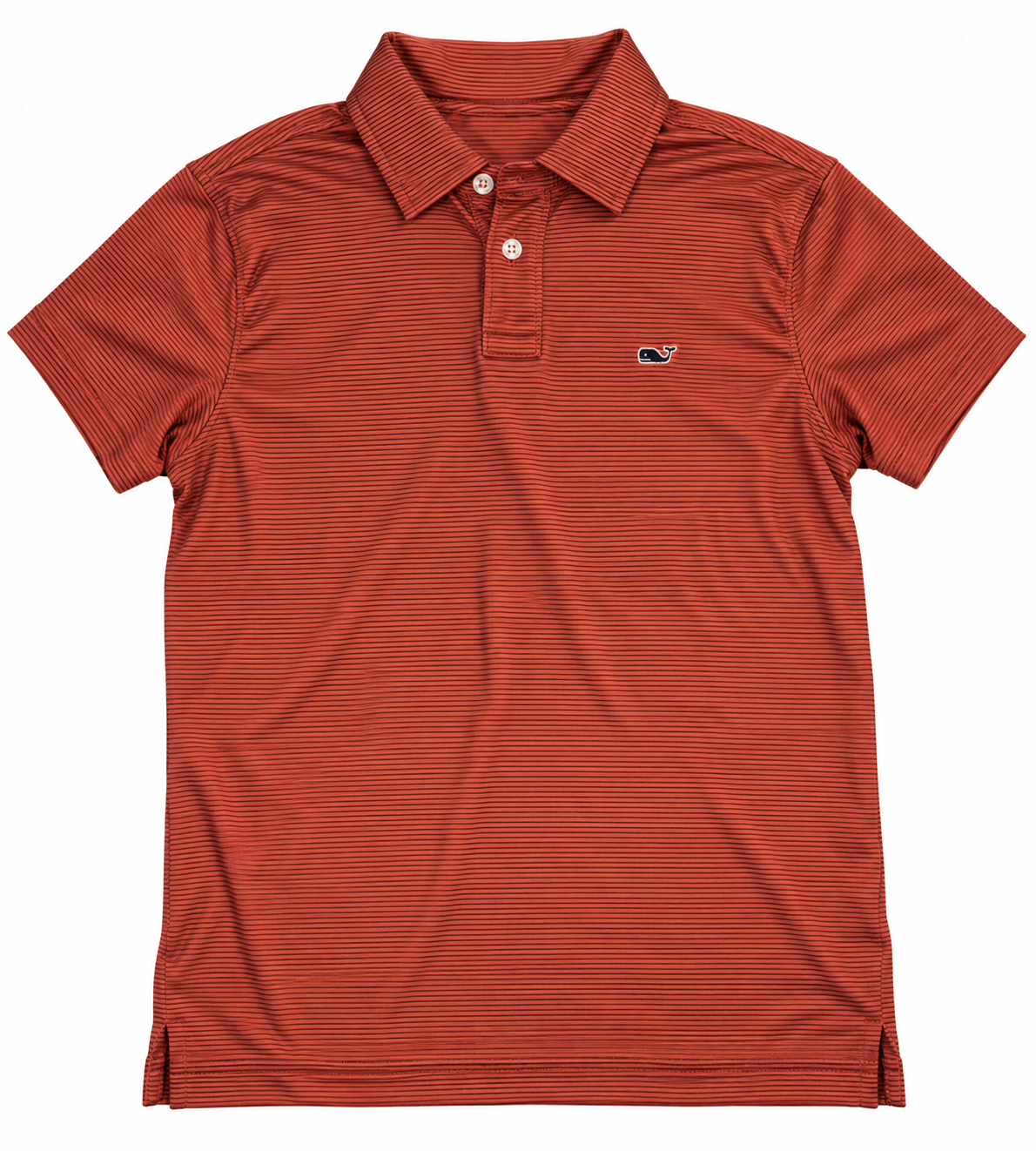 Vineyard Vines red striped polo