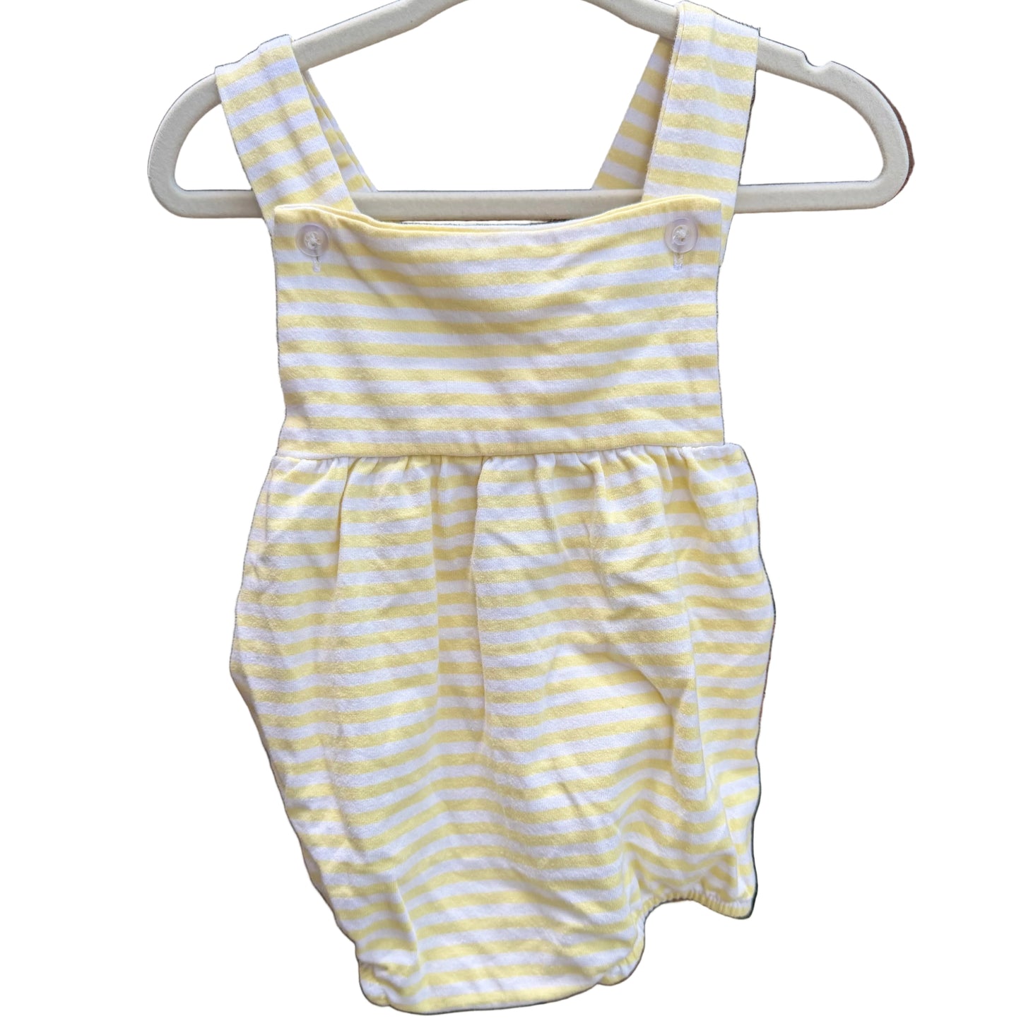 6M Stitchy Fish Yellow and White Striped Bubble GUC