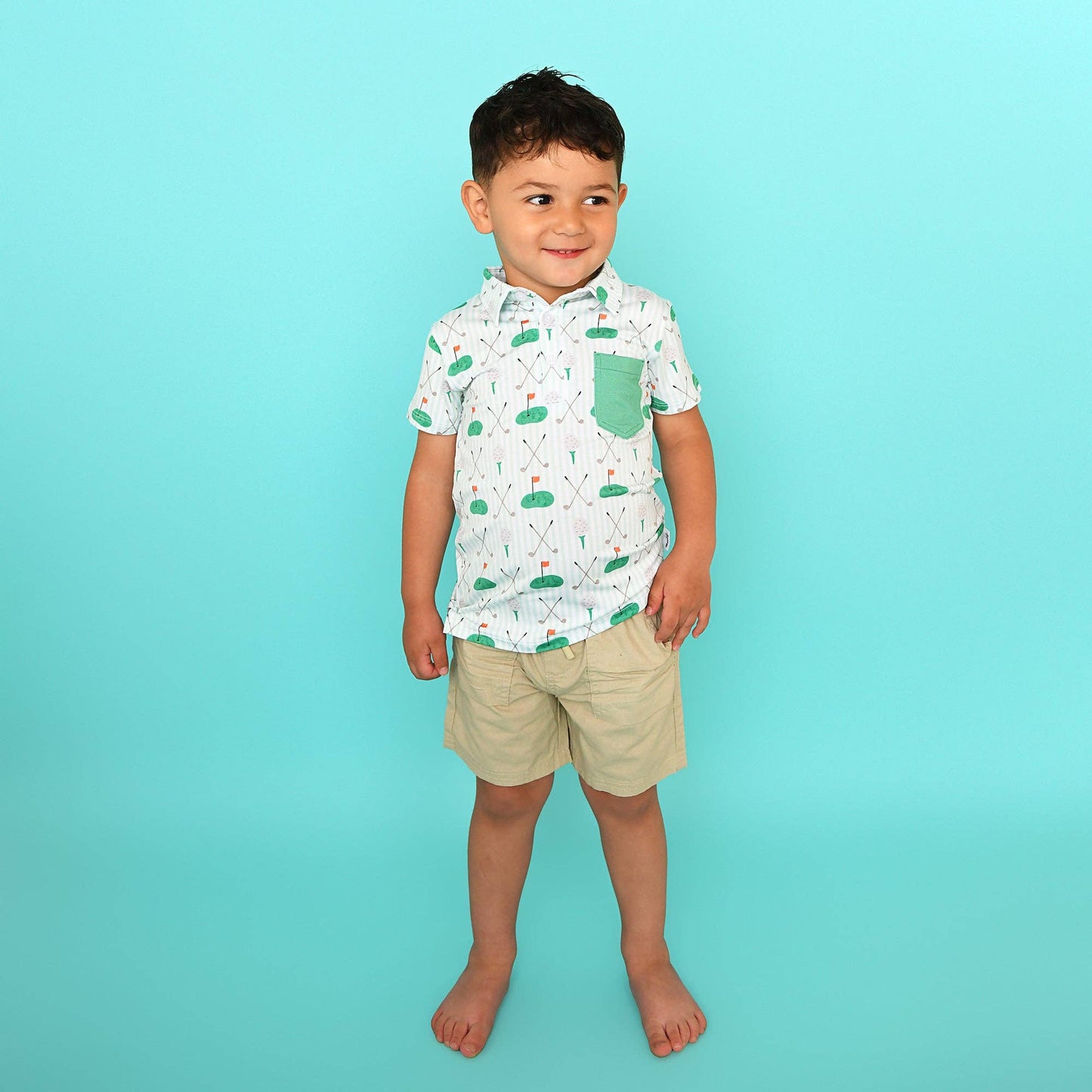 18-24M | Gigi and Max | Scottie Golf Bamboo Polo Shirt | NWT