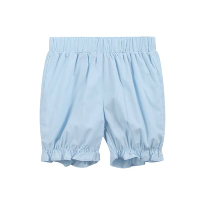 18-24M | Lil Cactus | Light Blue Santa Smocked Dress and Bloomers | NWT