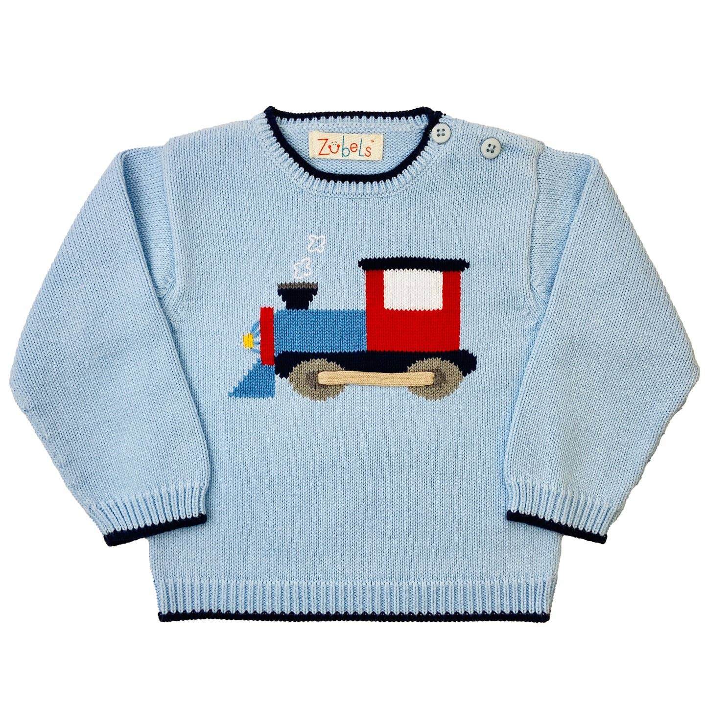 4Y | Zubels | Train Knit Sweater | NWT