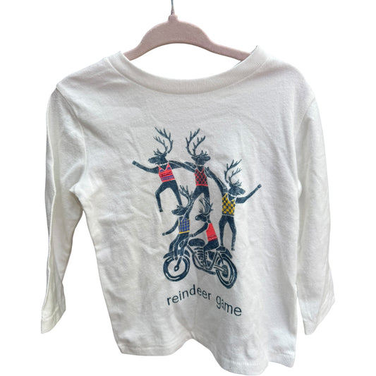 12-18M Baby Gap Reindeer Games Long-sleeve Shirt NWT