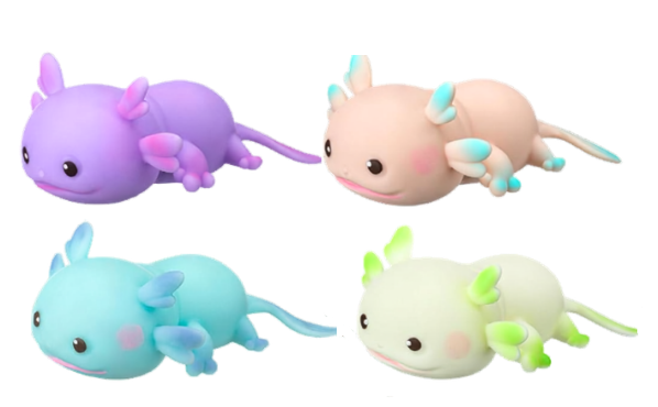 Pleasantly Pastel Axolotl