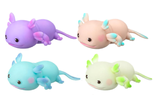 Pleasantly Pastel Axolotl