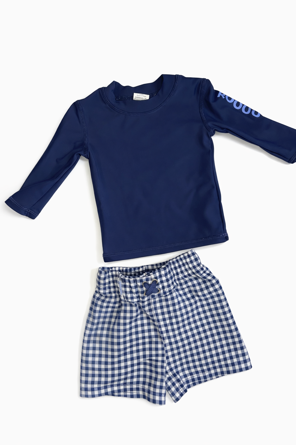 RuffleButts Long Sleeve Swim Short size 3-6M excellent used condition