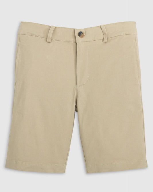 5 | Posh Pickle | Unisex Khaki Flat Front Shorts | NWT