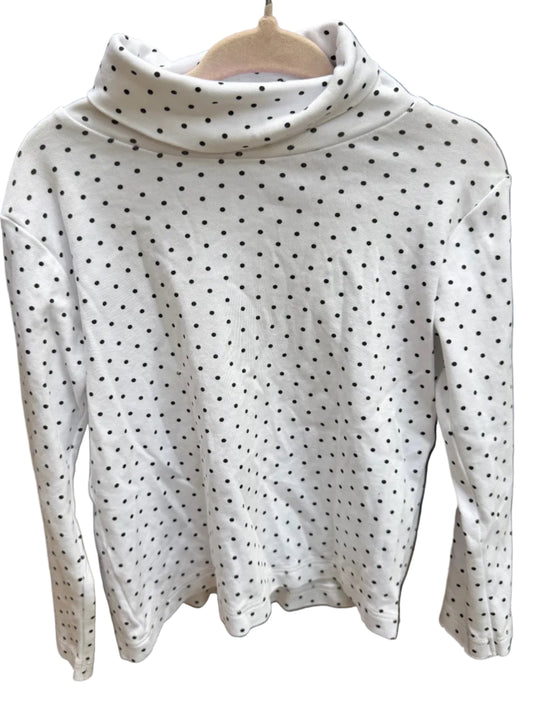 4T | The Beaufort Bonnet Company | Black & White Polka Dot Long-Sleeve Turtleneck | EUC