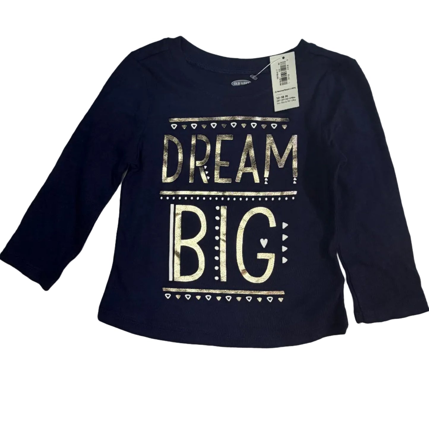 12-18M | Old Navy | 4-Piece Long-Sleeve Shirt Bundle | NWT (Copy)