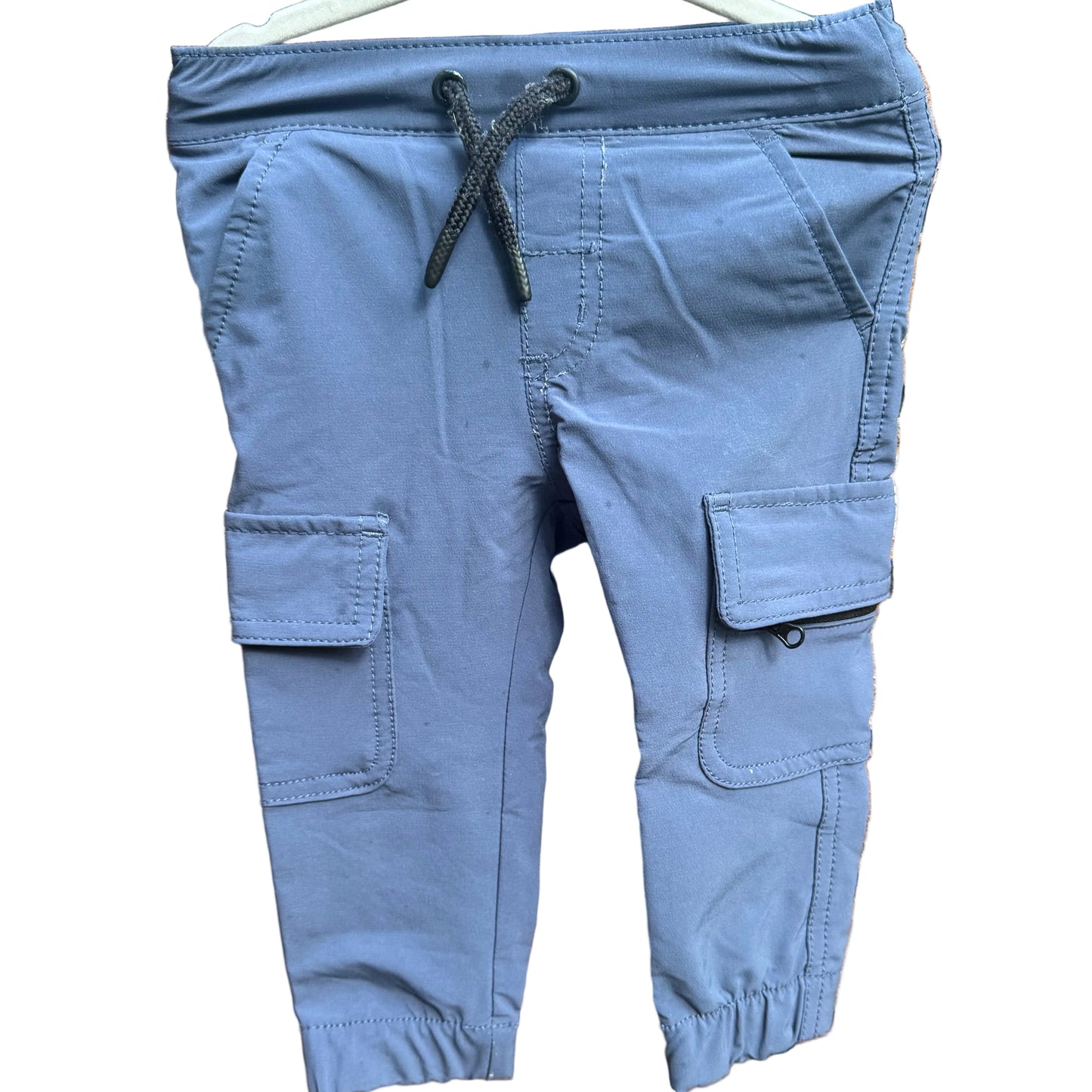 12M Cat & Jack Navy Cargo Jogger Pant EUC