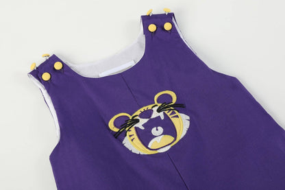 18-24M | Lil Cactus | Louisiana Fan Overalls | NWT
