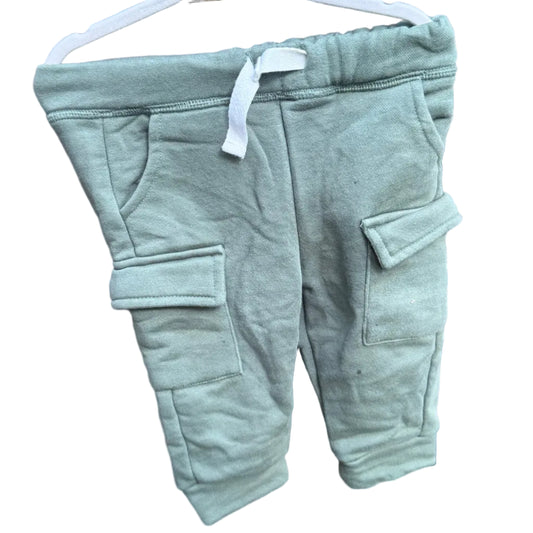 9M Ever and Ever Green Jogger Cargo Sweatpants EUC