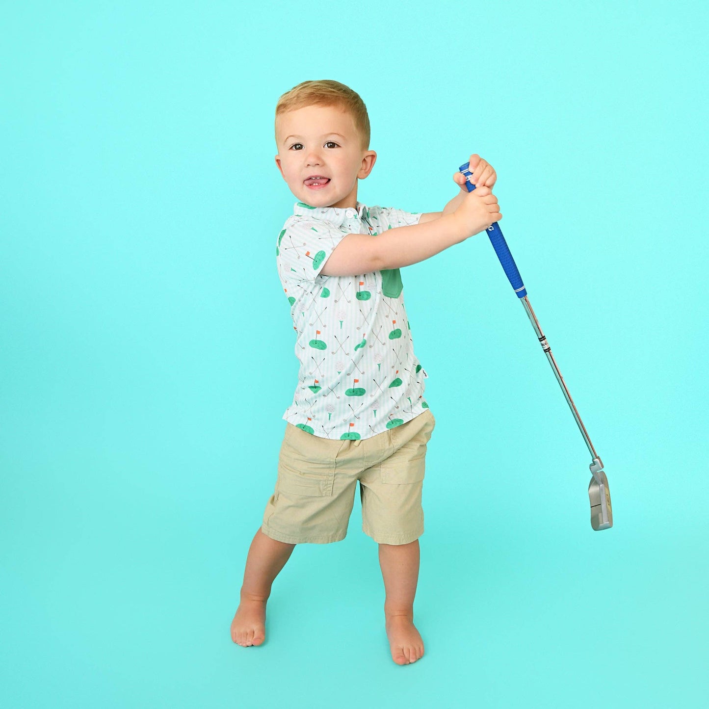 18-24M | Gigi and Max | Scottie Golf Bamboo Polo Shirt | NWT