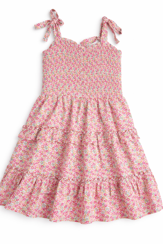 Floral Spaghetti Strap Sundress GUC size 9/10 (Fits 8) gently used