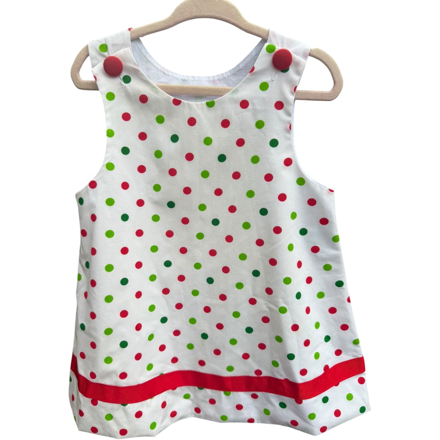 18M Remember Nguyen Pillow Case Polka Dot Dress GUC