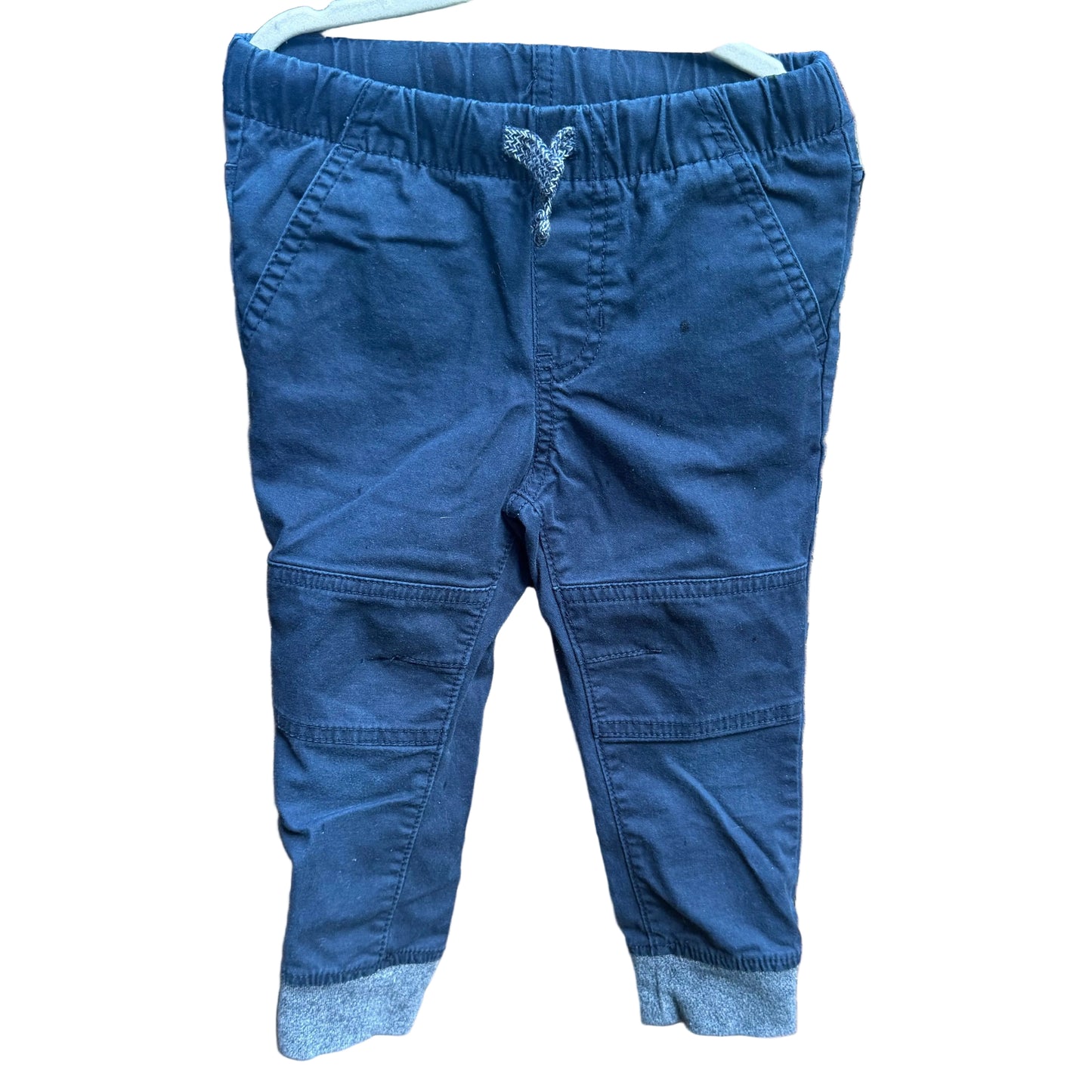 2T Cat & Jack Navy Pant Joggers EUC
