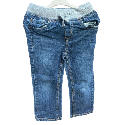 2T Cat & Jack Straight Blue Jeans EUC