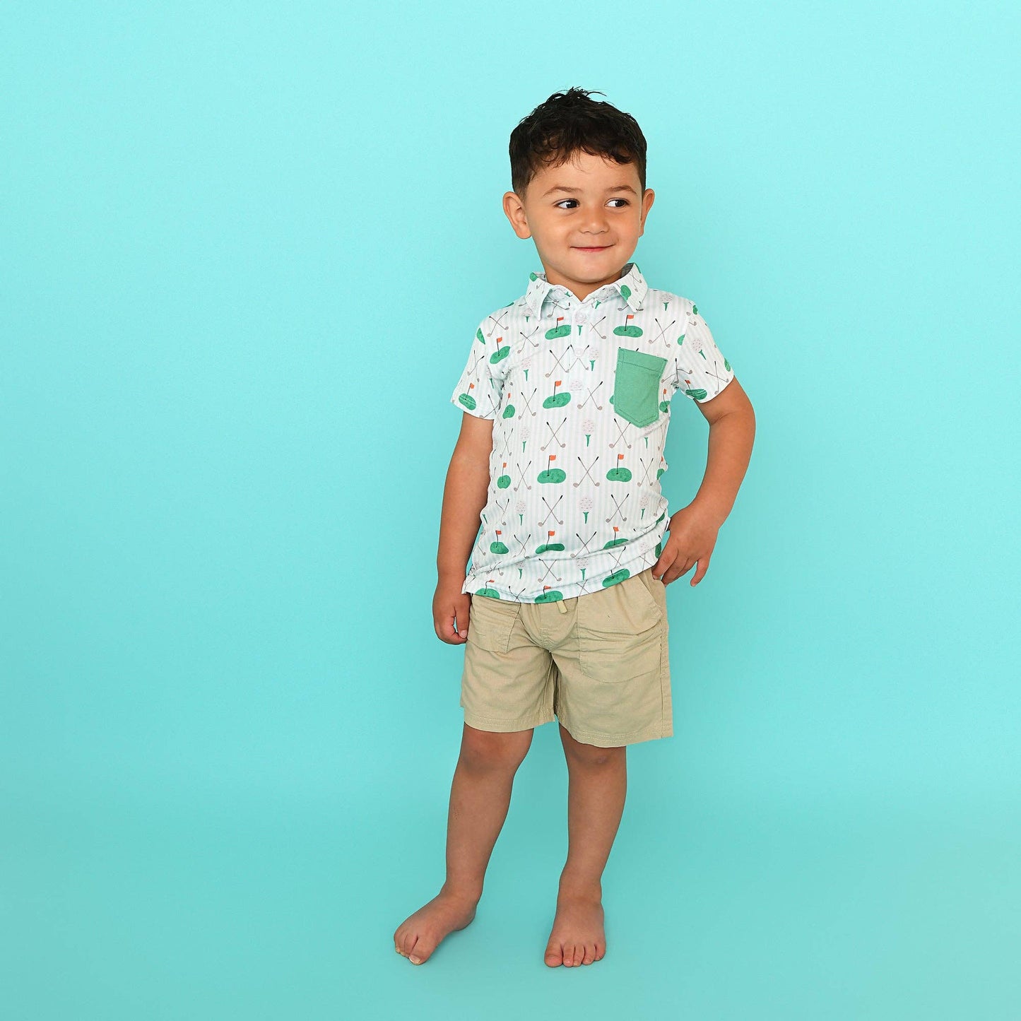 18-24M | Gigi and Max | Scottie Golf Bamboo Polo Shirt | NWT
