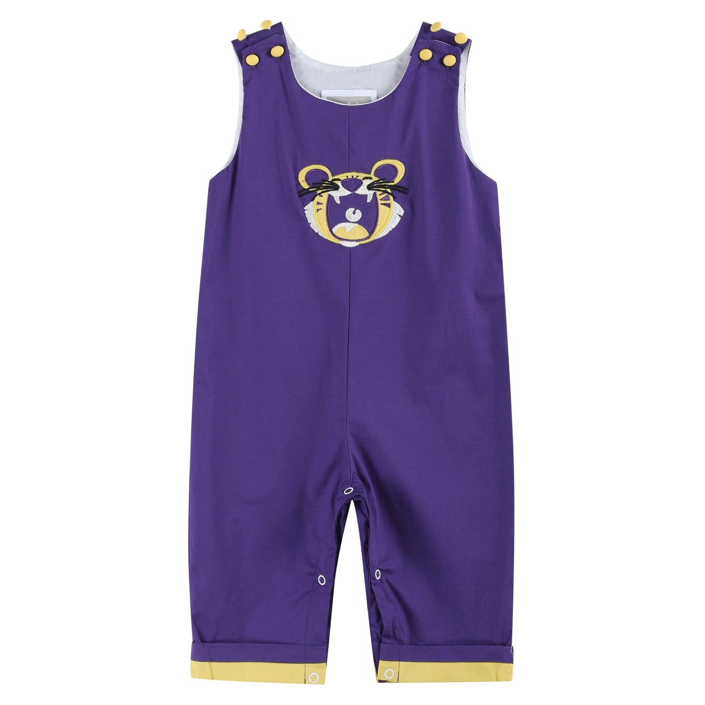 18-24M | Lil Cactus | Louisiana Fan Overalls | NWT