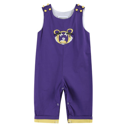 18-24M - Lil Cactus - Louisiana Fan Overalls - NWT