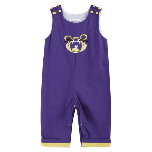 18-24M | Lil Cactus | Louisiana Fan Overalls | NWT