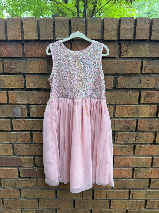 5 | Monsoon | Pink Sequin Dress | Play