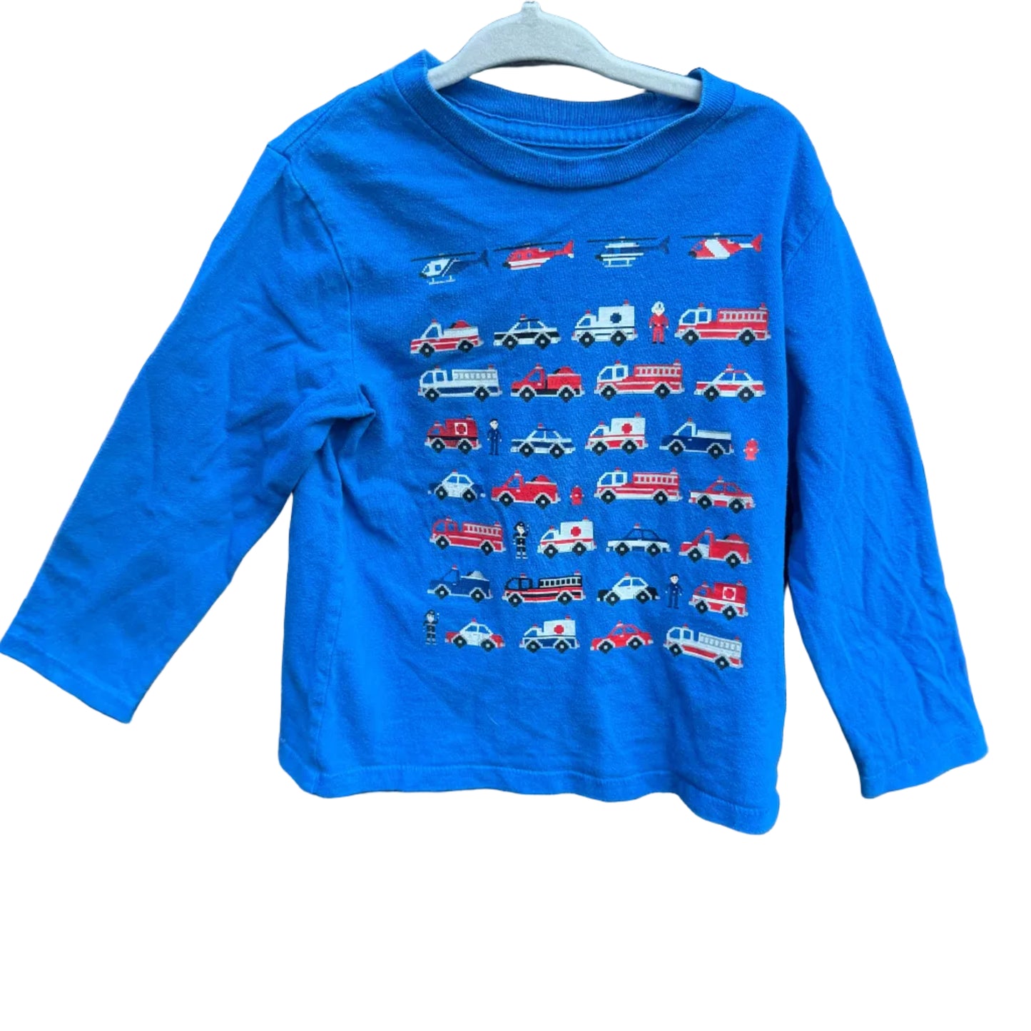 4 Years Baby Gap Long-sleeve First Responders Shirt Play