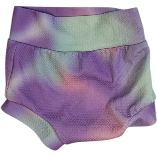 Bella-Breez Purple & Blue Tie Dye Shorts size 2T excellent used condition