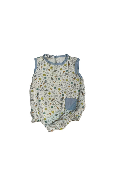 6M Magnolia Baby Outer Space Bubble with Pocket EUC