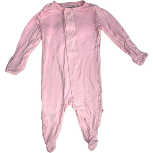 Magnetic Me Light Pink Bamboo Sleeper size 0-3M good used condition