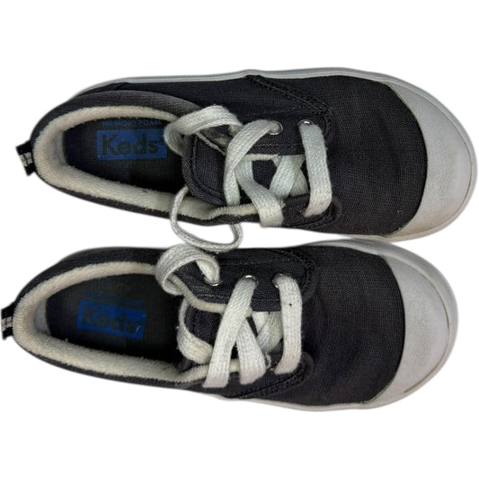 Keds Gray Canvas Sneaker size 9.5W good used condition