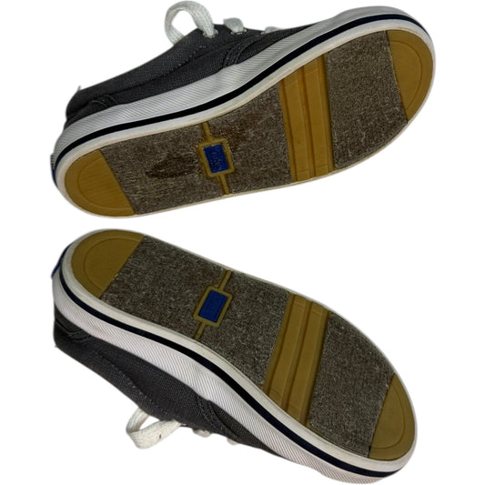 Keds Gray Canvas Sneaker size 9.5W good used condition