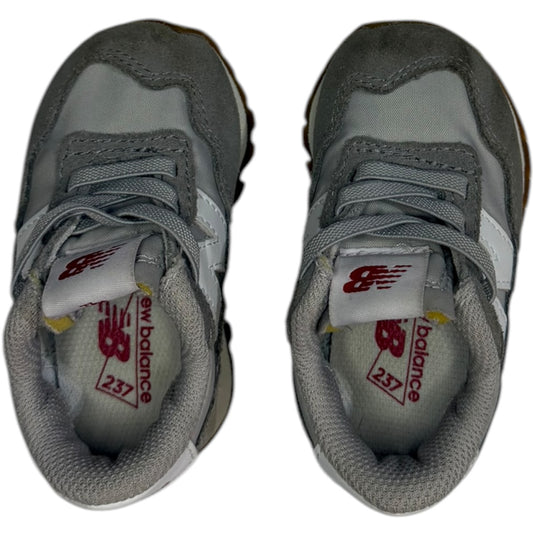 Size 4 | New Balance | Grey and White Sneakers | GUC