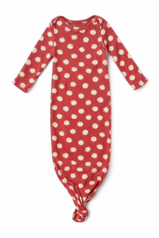 Angel Dear Sunflower Tie Night Gown size 0-3M excellent used condition