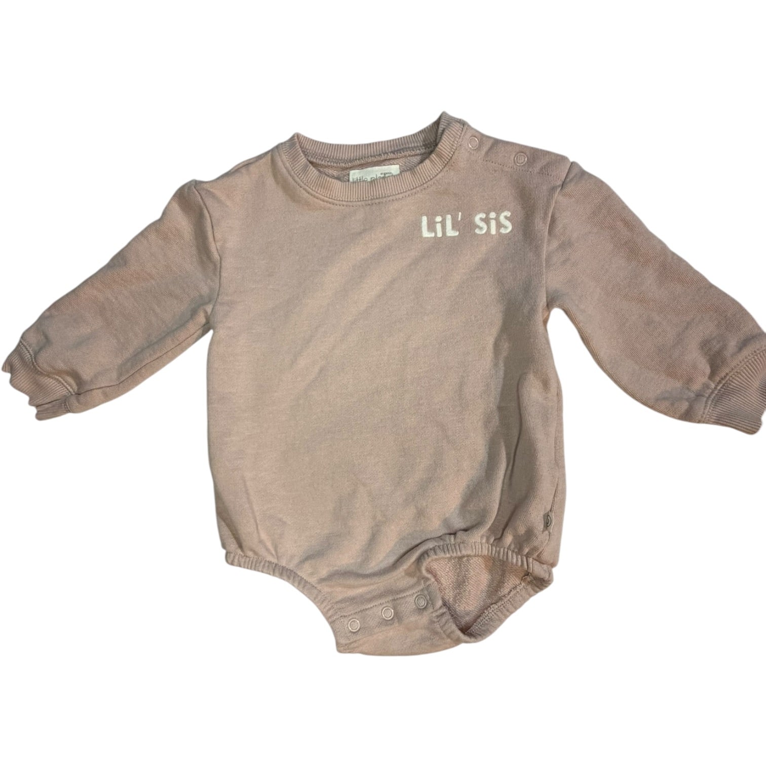 Little Planet by Carter's Pink Little Sis Sweater Bubble size 18M excellent used condition