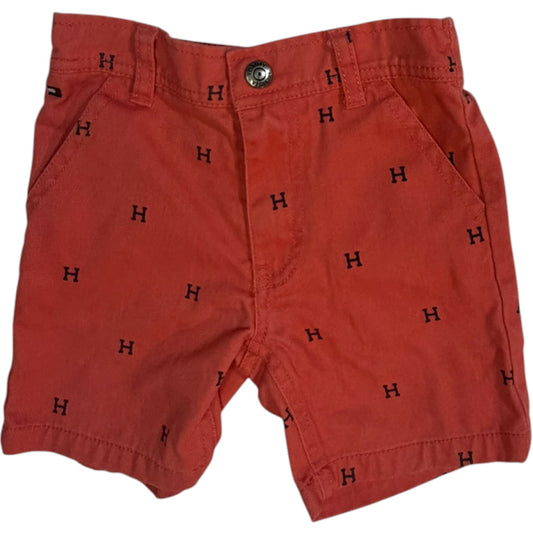 18M Tommy Hilfiger H Orange Shorts EUC