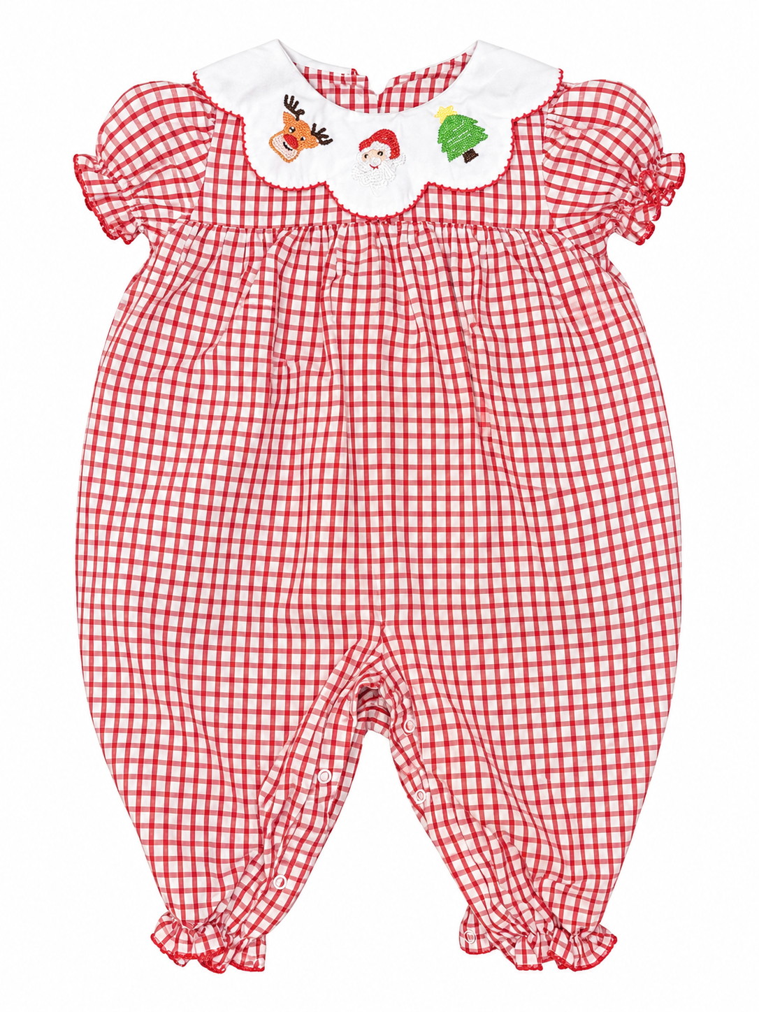 Delaney Christmas Romper