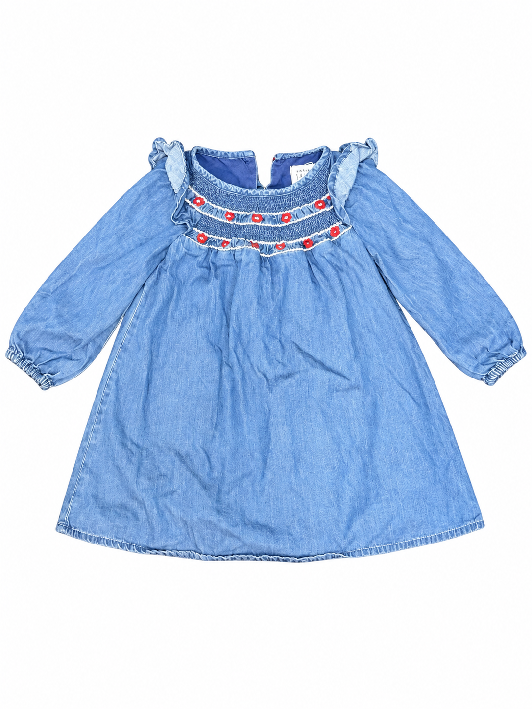 Baby Gap Denim Smocked Dress