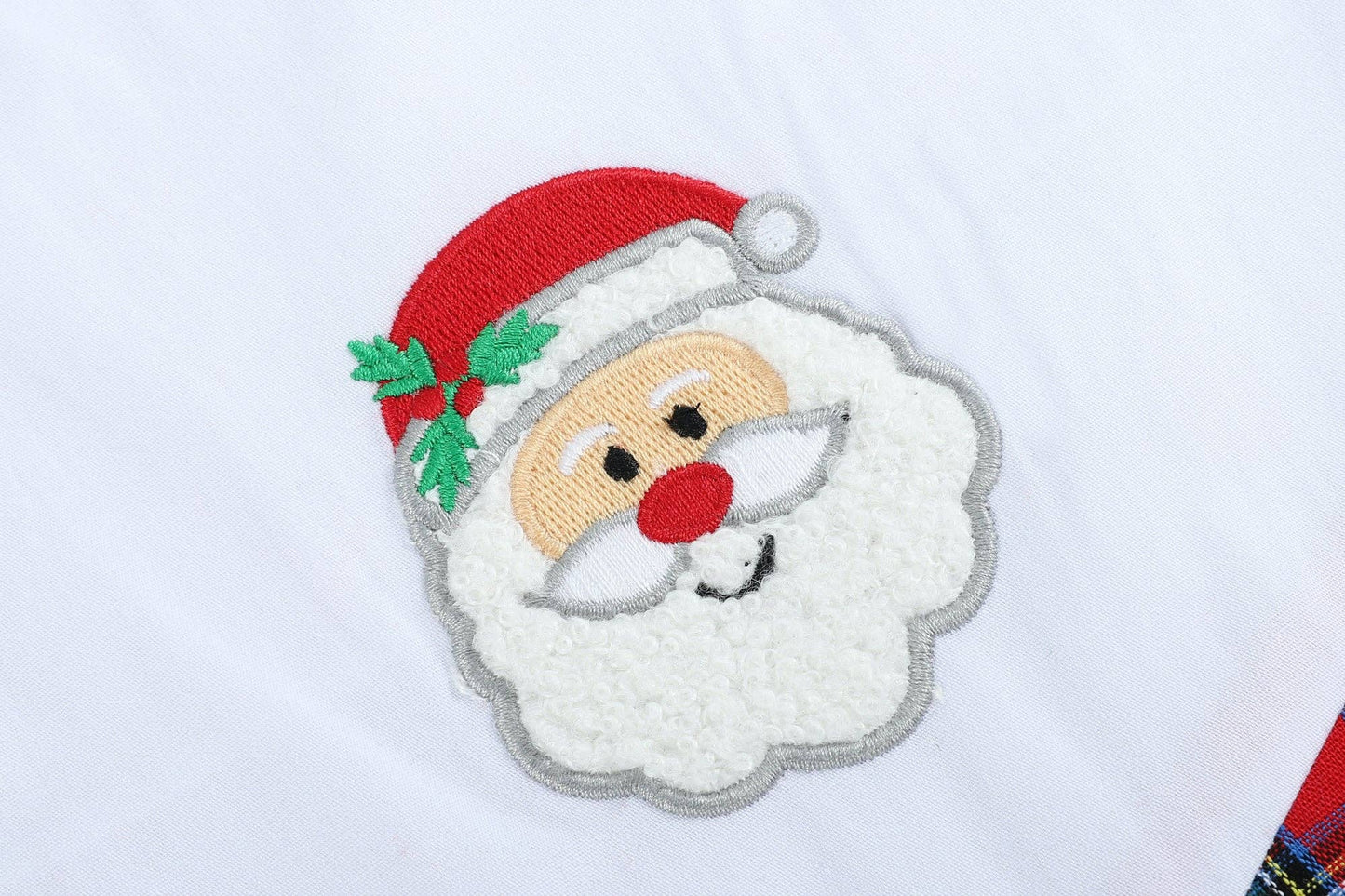 3-6M | Lil Cactus | Red Christmas Plaid Santa Yoke Overalls | NWT