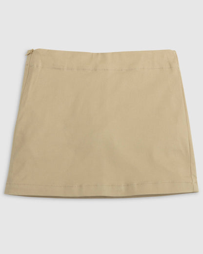 7 - Posh Pickle - Khaki A-Line Skort - NWT