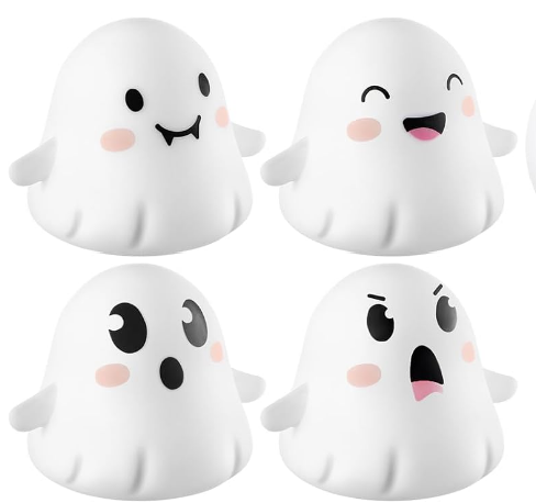 Silly Faces Ghost Squishy