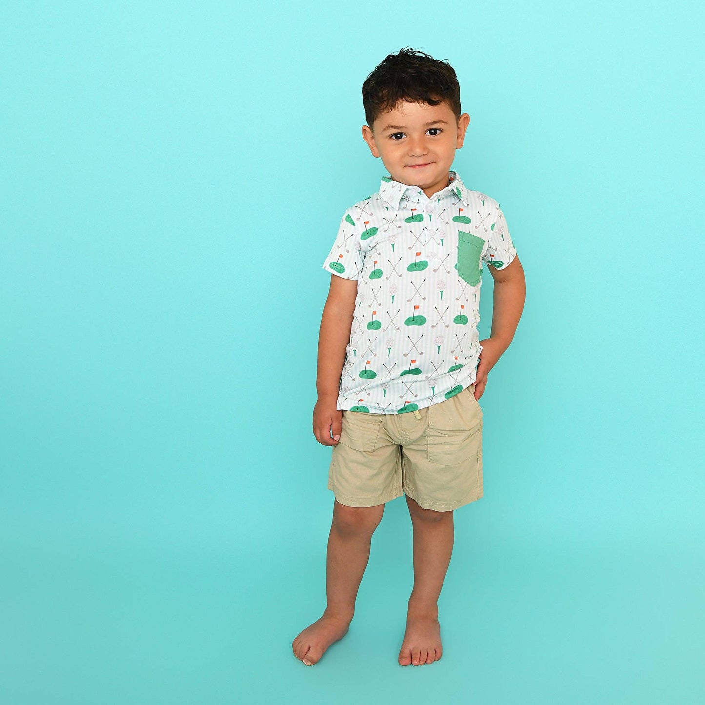 18-24M | Gigi and Max | Scottie Golf Bamboo Polo Shirt | NWT